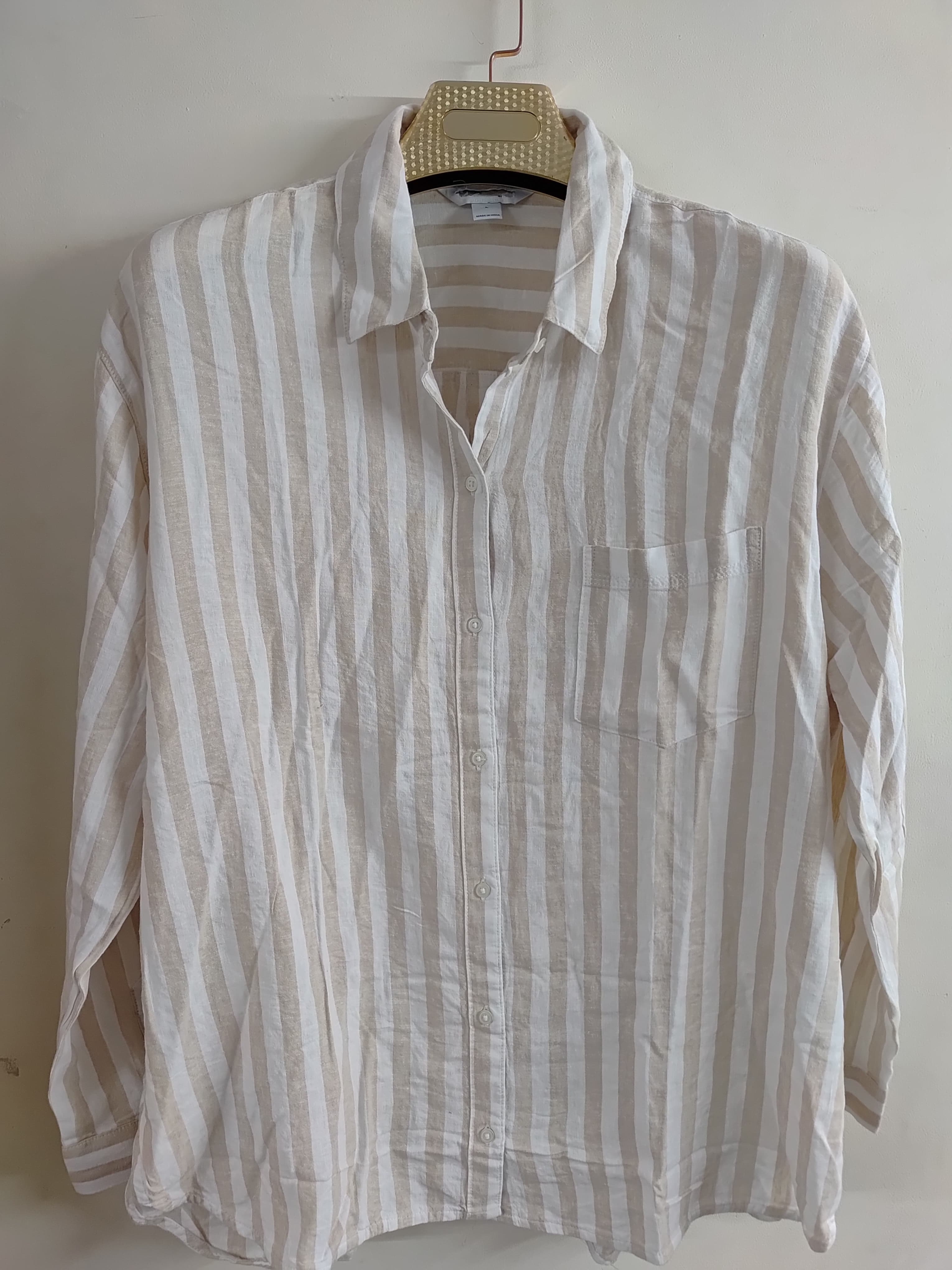 Linen Striped Shirt