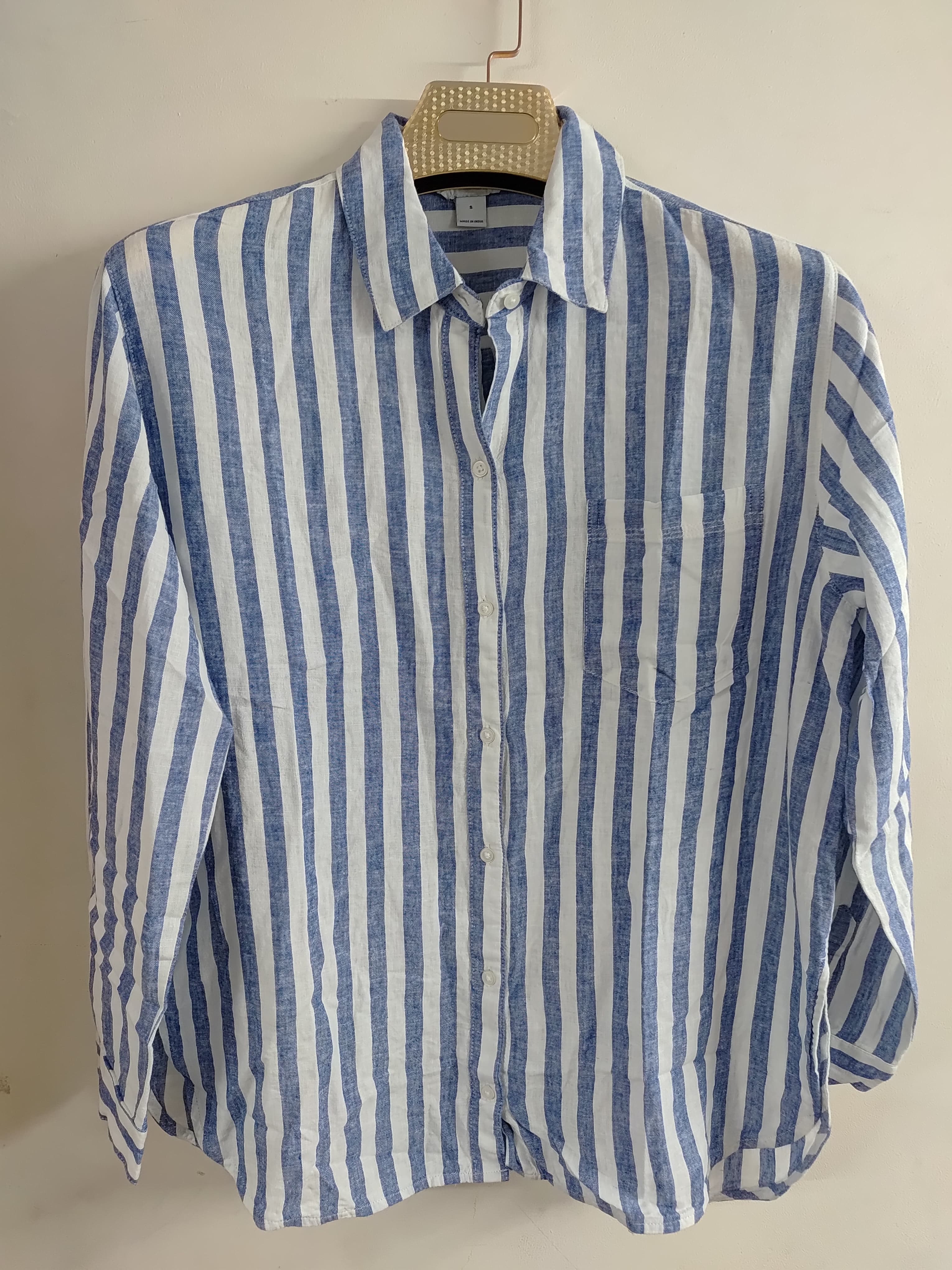 Linen Striped Shirt