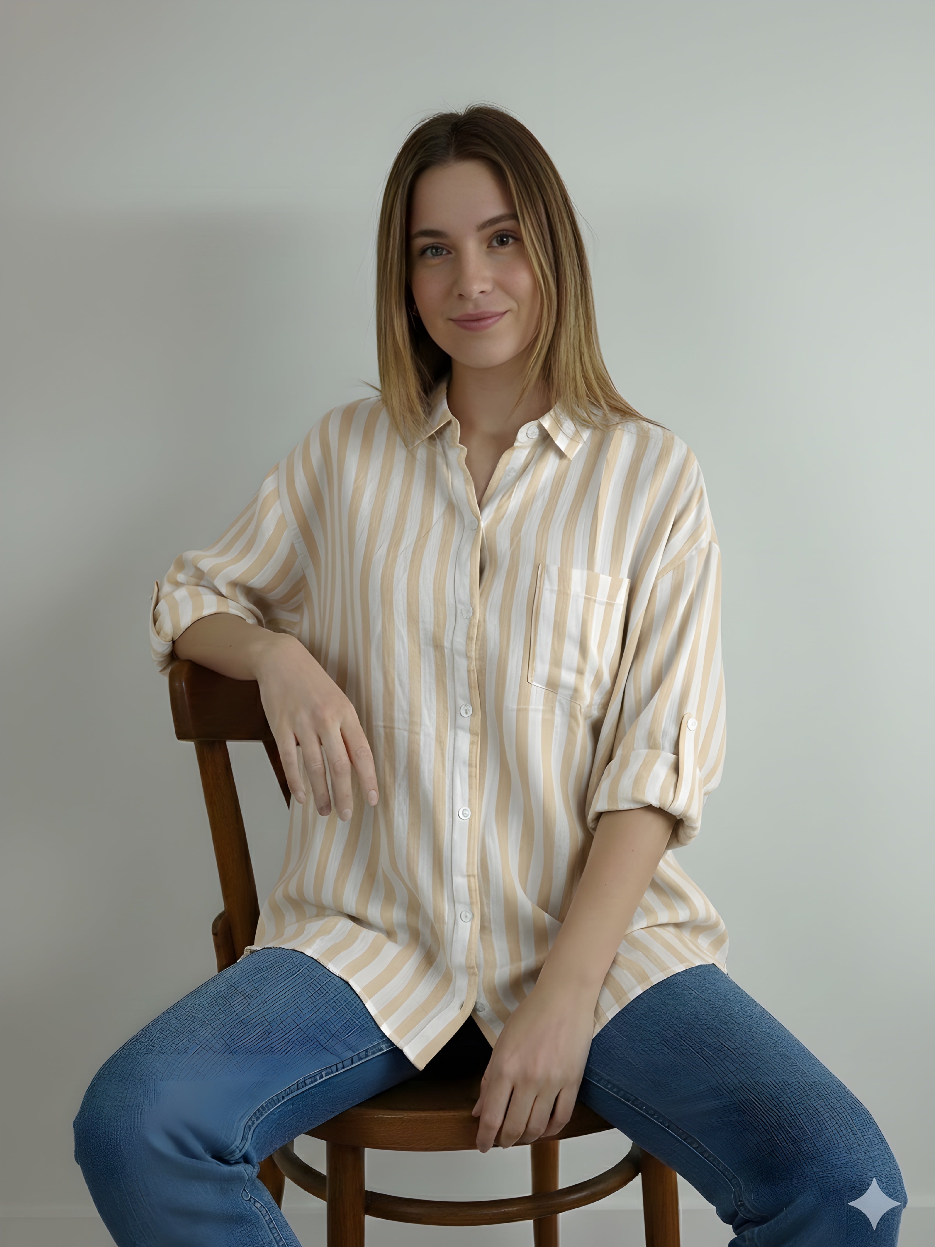 Linen Striped Shirt