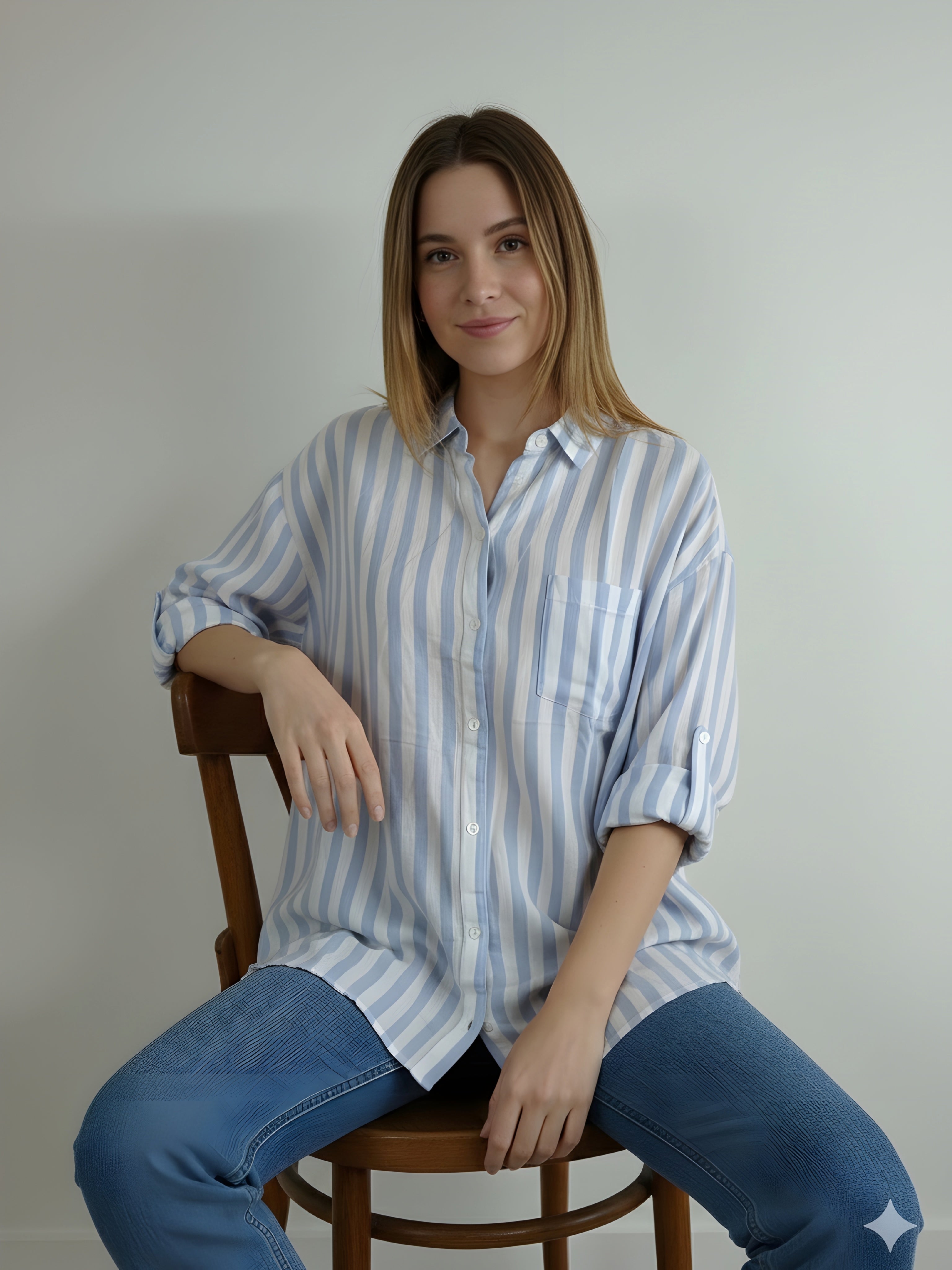 Linen Striped Shirt