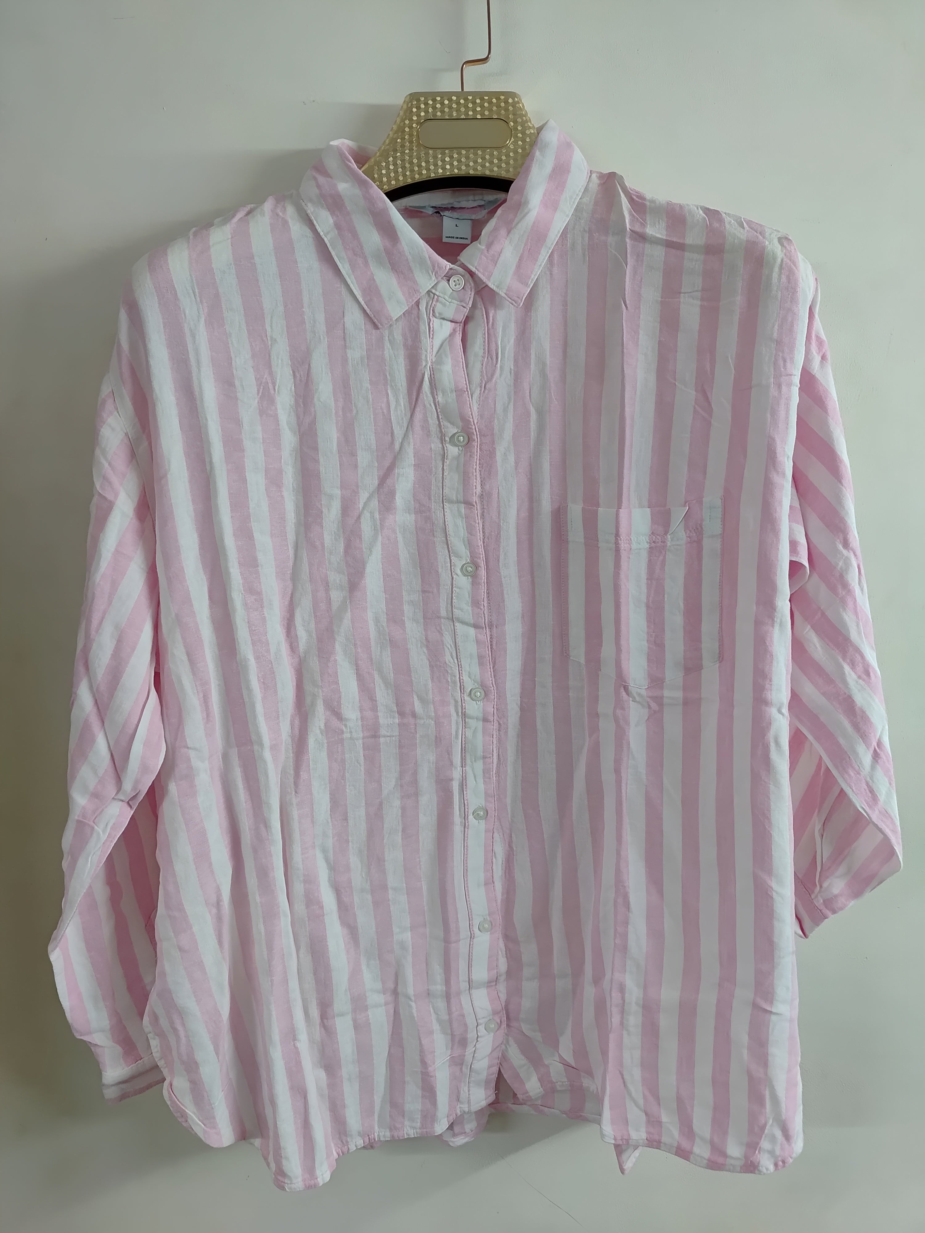 Linen Striped Shirt