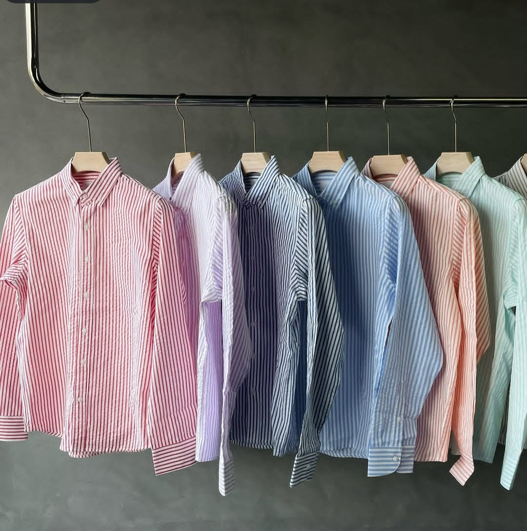 Seasuker Strip Shirt