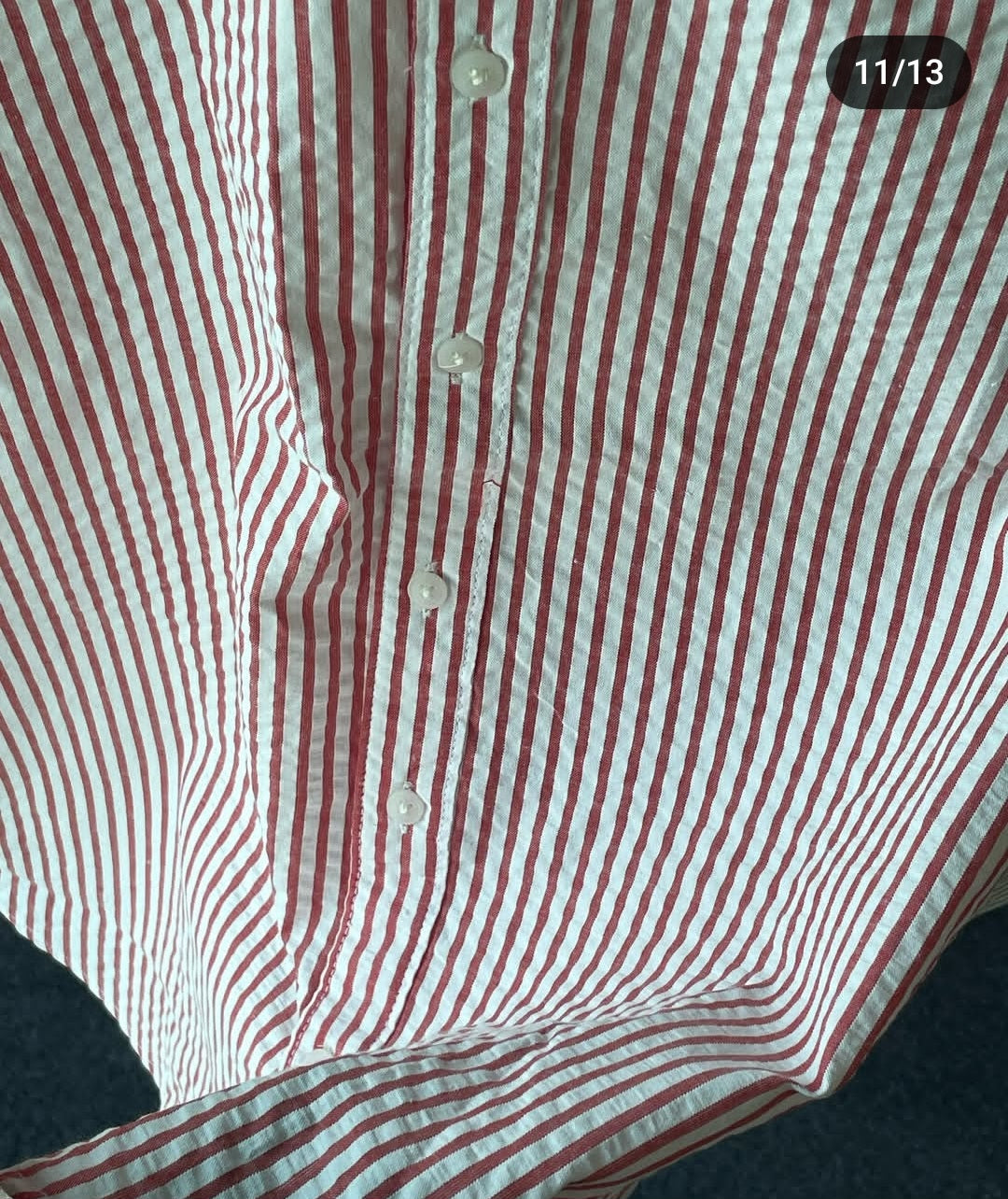 Seasuker Strip Shirt