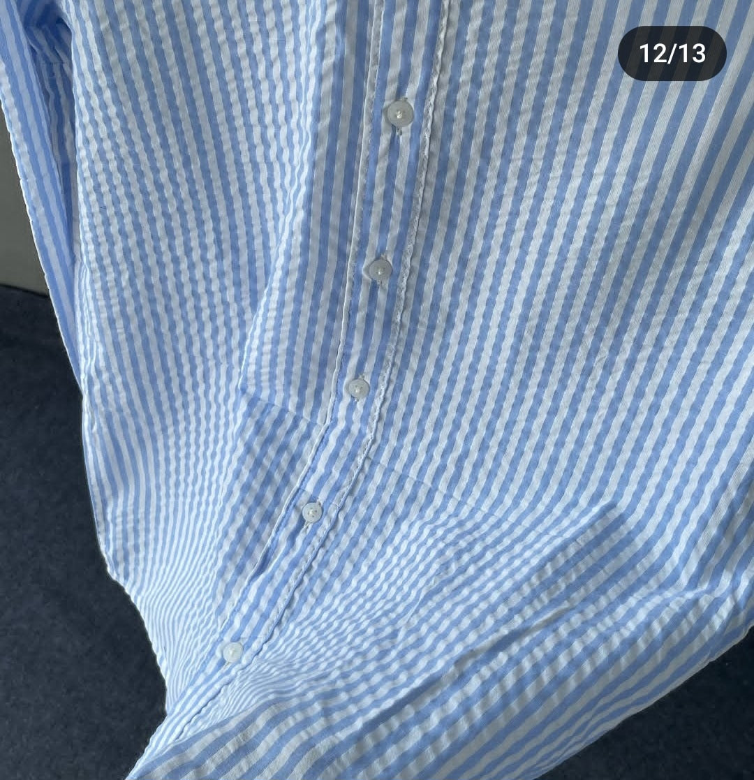 Seasuker Strip Shirt